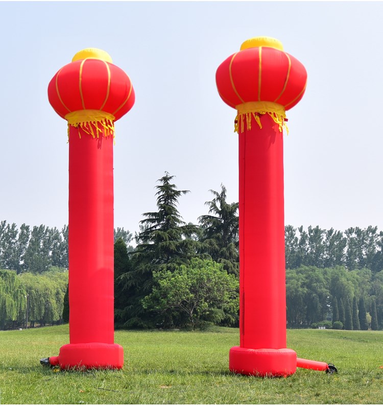 太湖庆典灯笼柱